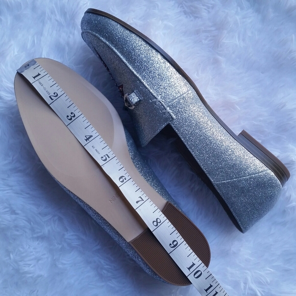 Nine West Lightning Bolt Glitter Loafers - Picture 7 of 8